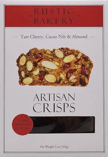 Rustic Bakery - Artisan Crisps - Tart cherry, almond, and cacao nib