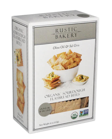 Rustic Bakery - Olive Oil and Salt Crackers