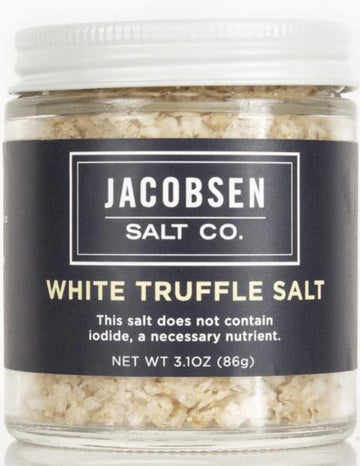 Jacobsen Salt - White Truffle Salt Jar