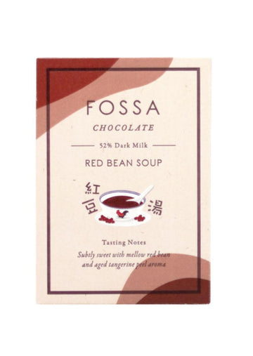 Fossa - Red Bean Soup Chocolate Bar