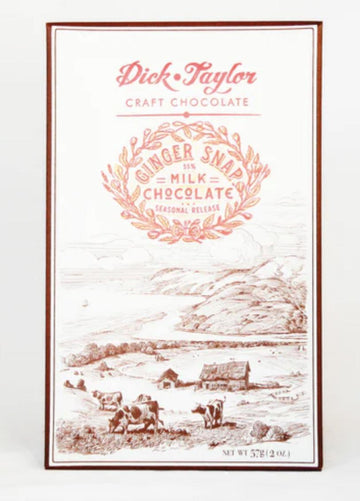 Dick Taylor - Milk Chocolate with Ginger Snap