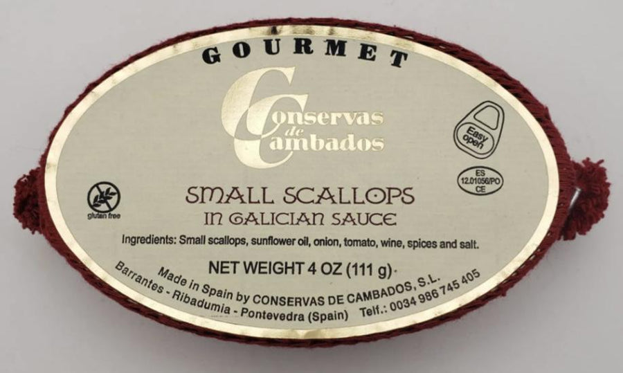 Conservas Cambados - Small Scallops in Galician Sauce