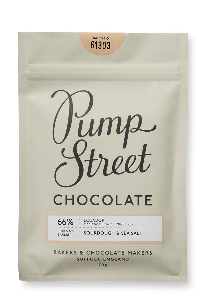 Pump Street - Sourdough and Sea Salt Chocolate Bar