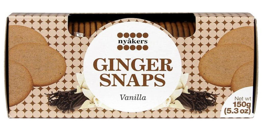 Nyakers - Gingersnaps - Vanilla flavor