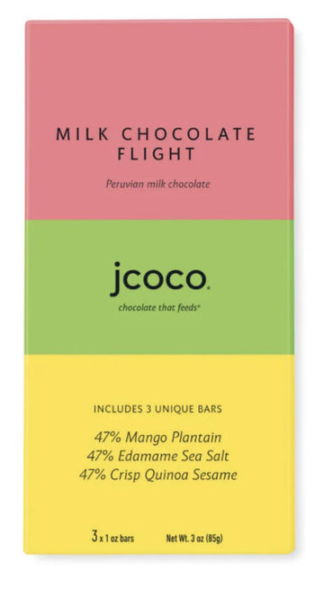 Jcoco - Milk Chocolate Flight