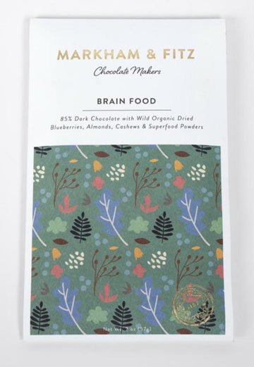 Markham & Fitz - Brain Food Chocolate bar