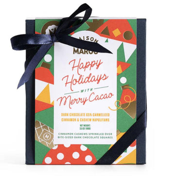 Maison Marou - Happy Holidays Cashew Box