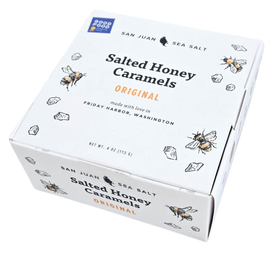 San Juan Island Sea Salt Co. - Salted Honey Caramels