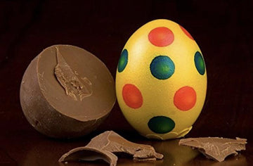 Truffle Shells - Real eggshell filled with chocolate hazelnut truffle