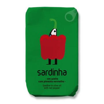 Sardinha - Sardines in Olive Oil with Red Pepper