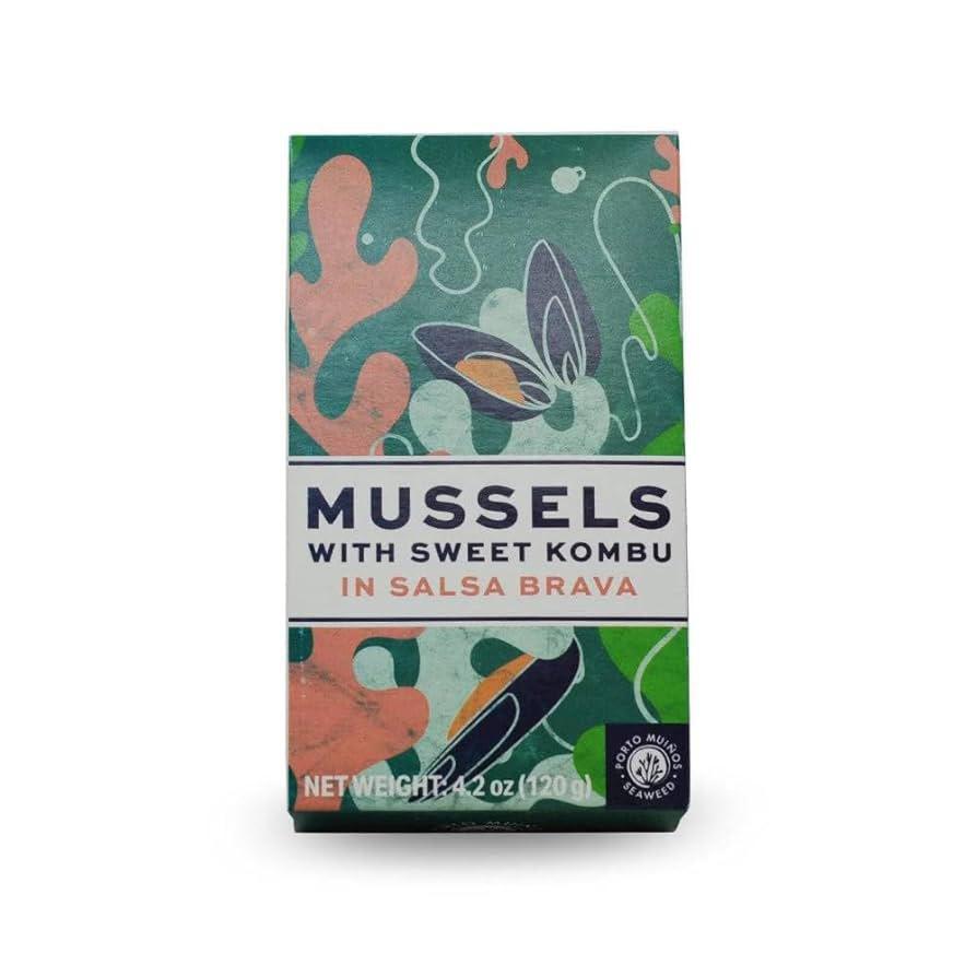 Porto Muinos - Mussels in Sweet Kombu in Salsa Brava