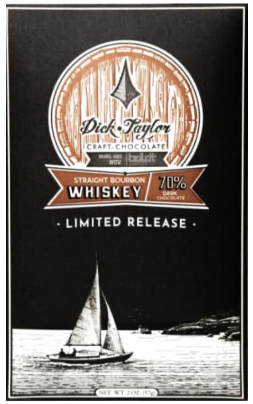 Dick Taylor - Barrel Aged Straight Bourbon Whiskey Dark Chocolate