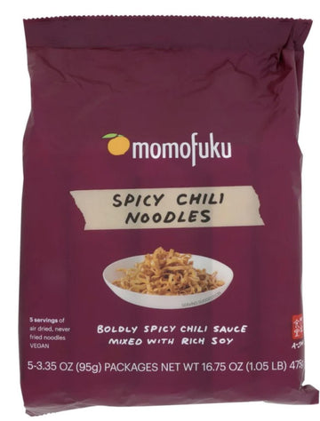 Momofuku - Spicy Chili Noodles - 5 pack