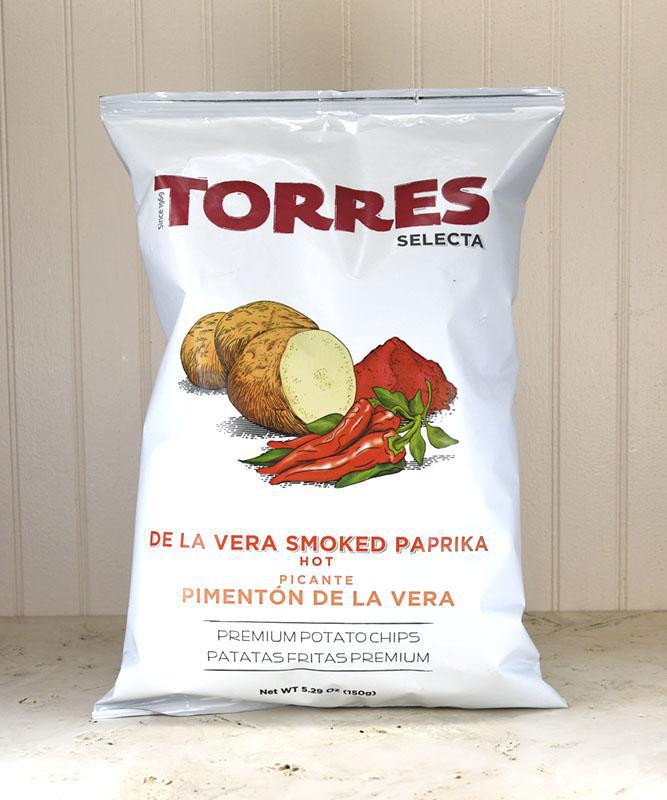Torres Selecta - Smoked Paprika Premium Potato Chips - Large