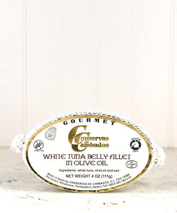 Conservas de Cambados - White Tuna Belly in Olive Oil