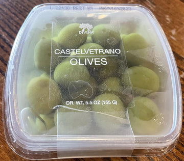 Divina - Organic Castelvetrano Olives 5.5 oz Refrigerated