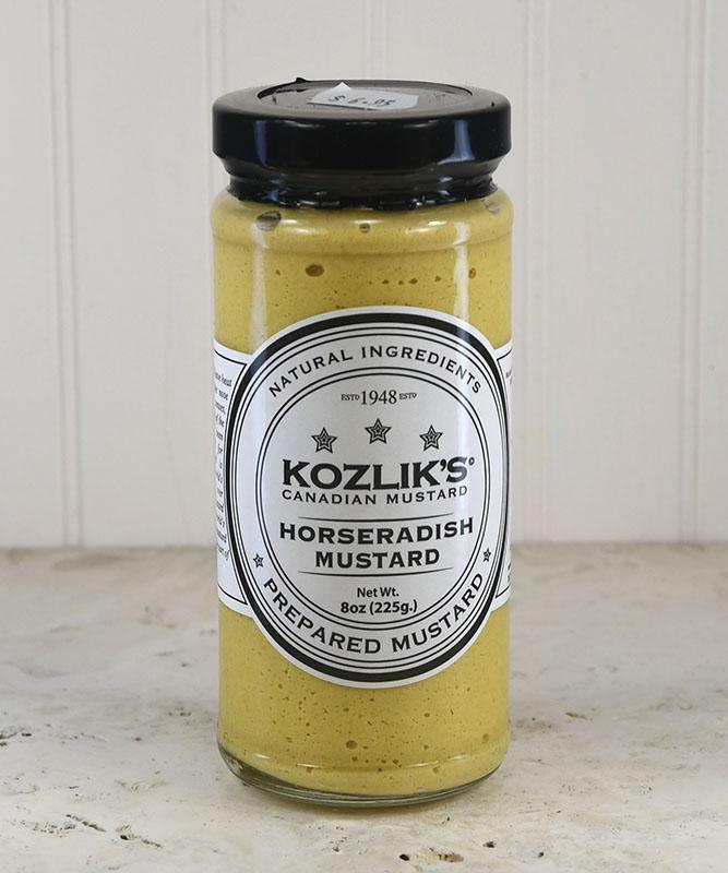 Kozlik's - Canadian Mustard - Horseradish mustard 8 oz