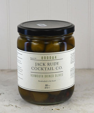 Jack Rudy Cocktail Co. - Vermouth Brined Olives 16 fl oz