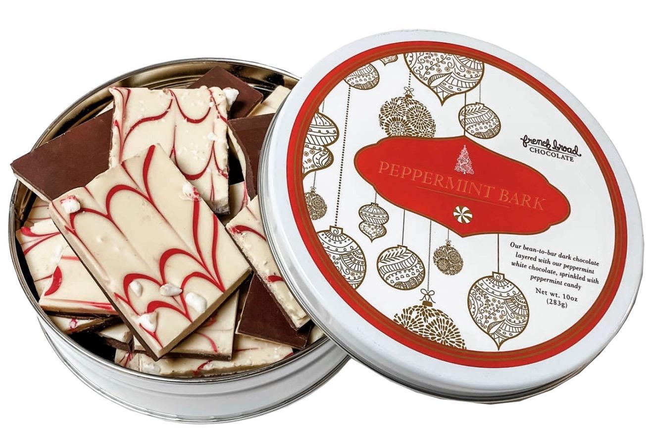French Broad - Peppermint Bark Tin – Old World Deli