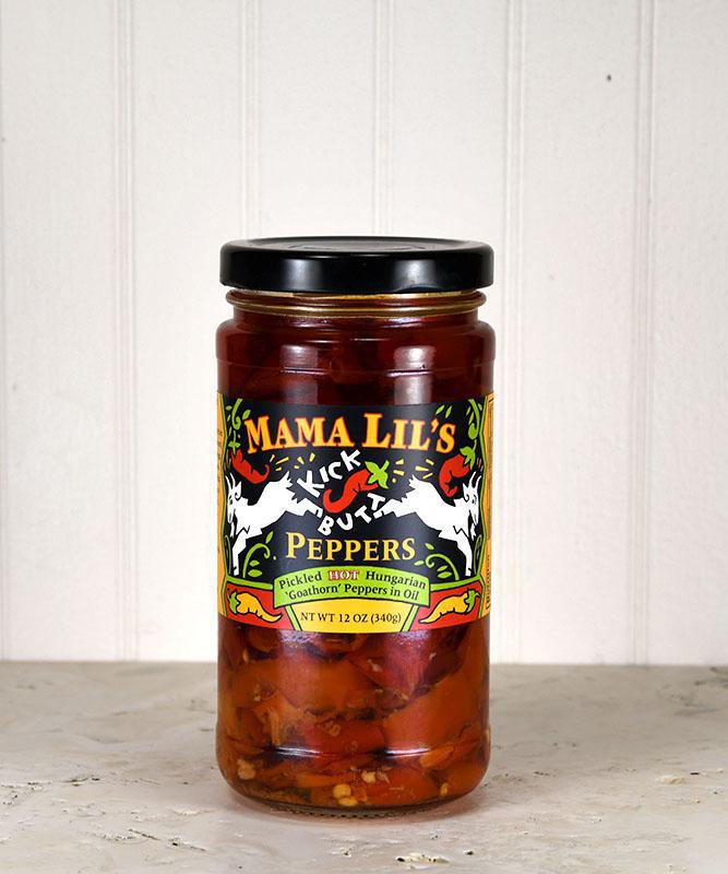 Mama Lil's - Kick Butt - Hot Pickled Peppers in Oil