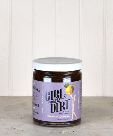 Girl Meets Dirt - Rhubarb Lavender Preserves 7.75oz