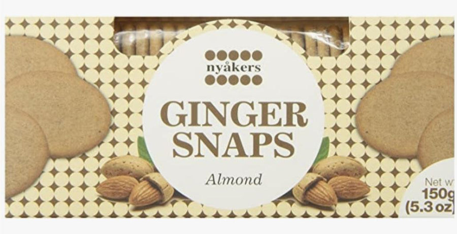 Nyakers - Ginger Snaps with Almond