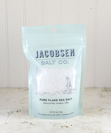 Jacobsen Co. - Pure Flake Sea Salt 4oz Pouch