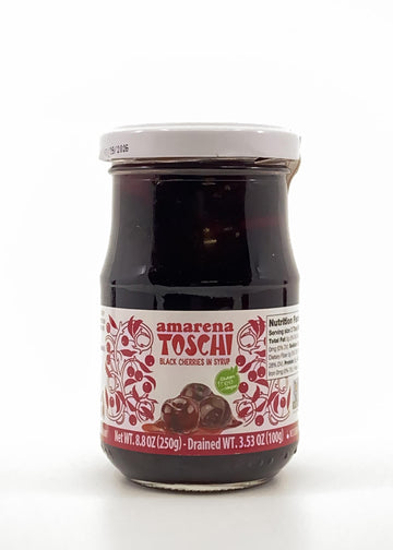 Amarena - Toschi Black Cherries in Syrup 3.53 oz