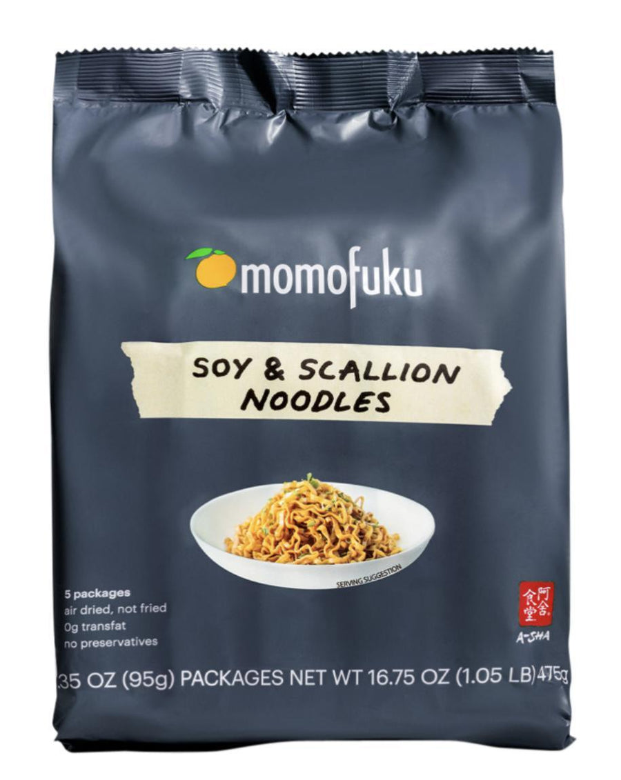 Momofuku - Soy and Scallion Noodles - 5 pack