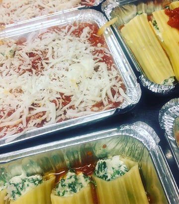 House Spinach and Cheese Manicotti