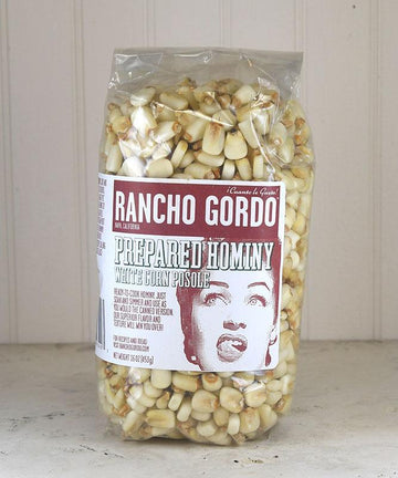 Rancho Gordo - White Corn Posole/Prepared Hominy 16oz
