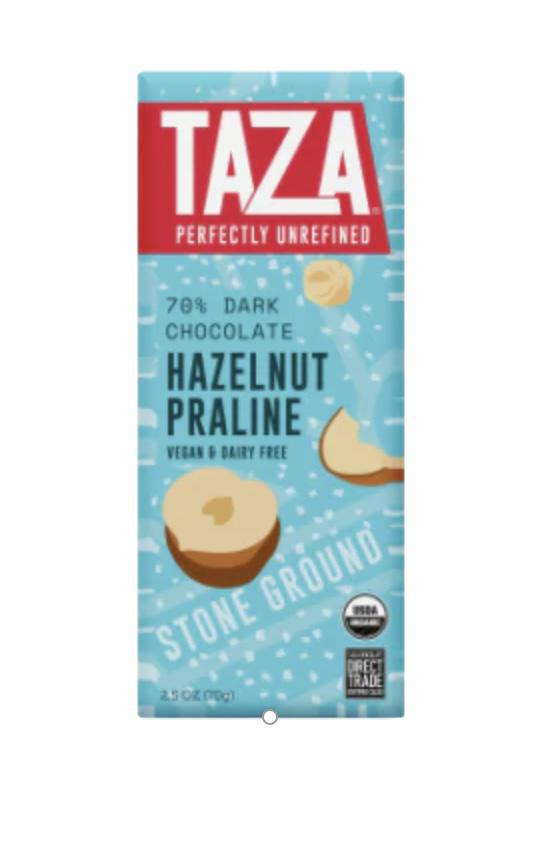 Taza - Hazelnut Praline 70% dark chocolate