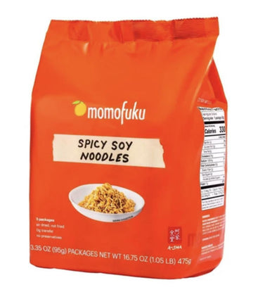 Momofuku - Spicy Soy Noodles - 5 pack