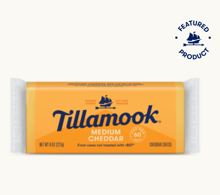 Tillamook Medium Cheddar - 1/4 lb