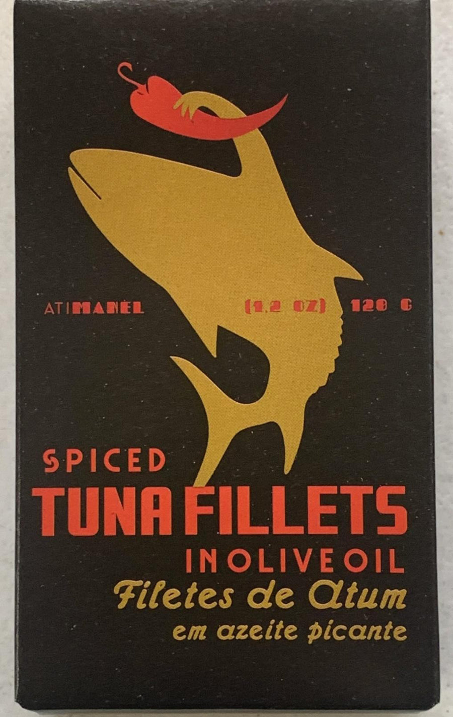 Ati Manel - Spiced Tuna Filets in Olive Oil