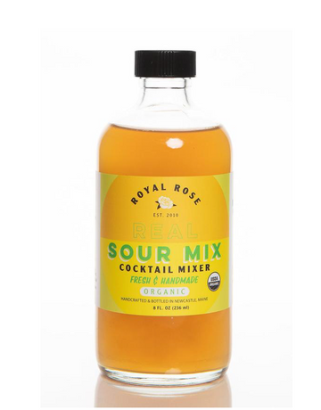 Royal Rose - Real Sour Mix Cocktail Mixer - Organic 16oz