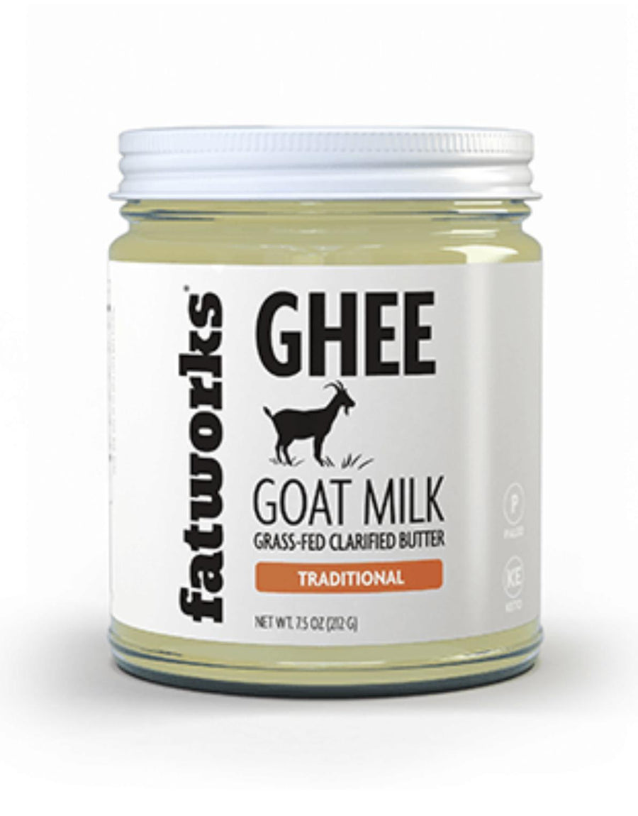 Fatworks - Goat Milk Ghee - Grass-fed Clarified Butter - 7.5 oz