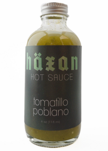 Haxan Hot Sauce - Tomatillo Pablano 4oz
